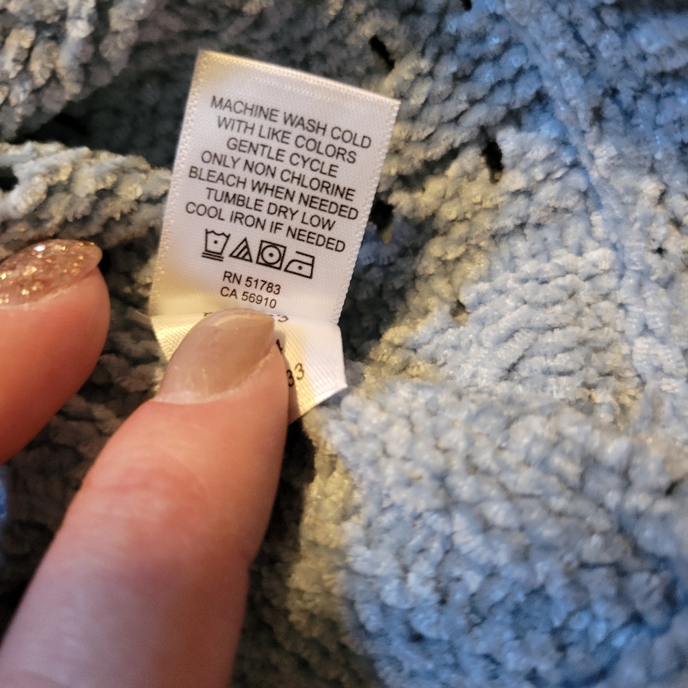 NWT Maurices Women's Blue Sweater - Picture 9 of 10